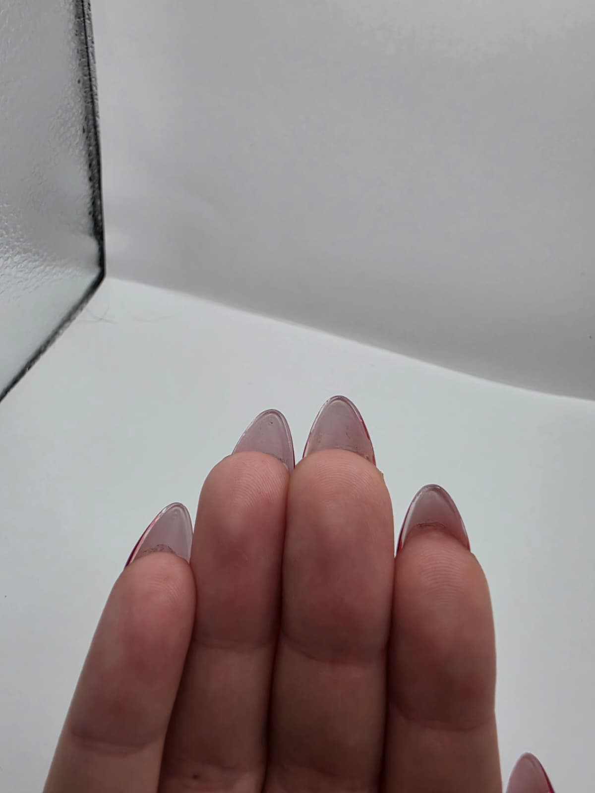 Classic cherry red nails